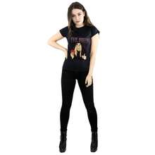 Disney Womens/Ladies  Evil Queen Montage Cotton TShirt (Black) - Coffee Brown - View 5