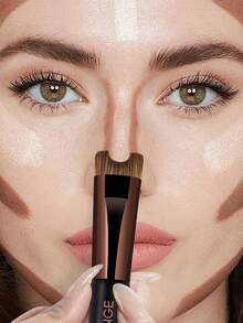 MAANGE 4/6/8/16/38Pcs Professional Facial Makeup Tools Set,With Facial Double-Ended Makeup Brush Set,Bevel&Taper Foundation Brush Contour Brush Blush Brush Powder Brush Eyeshadow Brush Concealer Brush Highlight Brush Smudge Brush Makeup Sponge Accessories,Powder Puff Accessories,Cosmetic Bag Storage Case ,Multifunctional Ultra-Soft Makeup Tools,Using Soft Fibers And Gentle On The Skin,Portable Set For Travel,Gift For Women&Girls,Brush Set,Makeup Brush Kit,Make Up Brush Set,Make Up Set Complete,Makeup Brush Set,Complete Makeup Kit,Brush Kit,Brushes Makeup Set,Makeup Gift Set - Coffee Brown - View 12