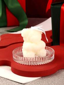 Bougies ours, décorations de Noël, décoration créative pour chambre à coucher, décoration de salon, bougies parfumées pour la Saint-Valentin, idéales pour la décoration de Noël, de fête, de fête, les dîners aux chandelles, la création d'ambiances intérieures, les mariages, la décoration de table et les salles de réception. La Saint-Valentin répond à la fois à un besoin de signification rituelle et de sentiment de sécurité. Cadeaux de Noël.