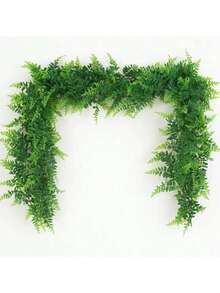 3pcs Artificial Bamboo Leaf Vines - Suitable For Home, Yard, Air Conditioner Pipe Cover, Indoor/Outdoor Hanging Decor, All Seasons Home Decor Christmas Decorations Room Decor Christmas