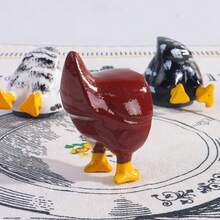 3pcs/Set Funny Chicken Butt Fridge Magnets, Resin Fridge Decor, Home Office Whiteboard Accessories, Kitchen Fridge Hanging Ornaments, Household Party Small Gifts