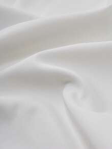 DONICY Women's Solid Color Double Pocket Straight Leg Pants, High Waist Loose Elegant Bell-Bottom Trousers, Pleated High Waist Minimalist Commuter Style, Autumn/Winter