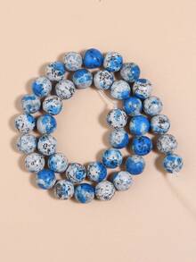 1 hebra de cuentas de piedras naturales Auratus, jade birmano, cristal de sandía, cuentas sueltas de piedras preciosas de curación de energía para hacer joyas, pulseras y collares DIY