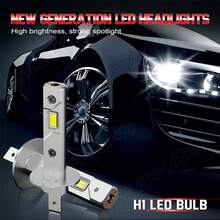 CHUSYYRAY 2pcs LED Car Headlight Bulbs H1 H3 , 28,000 Lumens Super Bright 6000K White, High Beam And Low Beam And Fog Light Replacement, 3570 CSP Chips, 1:1 Size, No Adapter Needed, Plug And Play, CanBus Ready, 50000Hrs Lifespan, Easy Installation, Fog Lamp Bulb - H1 - View 5