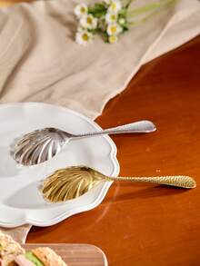 Cirelle 1 件/2 件不锈钢长柄厚公勺，坚固且深的餐具，适用于家庭和餐厅 - 彩色 - 查看 5