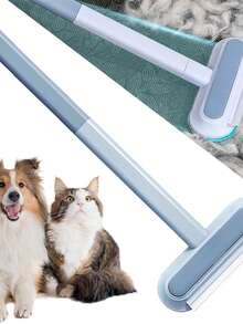 Cat Hair Cleaning Magic Tool: A Multi-Purpose Hair Cleaner For Pet Cats And Dogs, A Four-In-One Hair Scraping And Sticking Magic Tool - Màu xanh lam - Xem 9