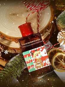 Christmas Lady Light Fragrance, Gingerbread Pattern Christmas Air Freshener, Persistent Floral Fragrance, Air Fragrance Spray - Ideal Christmas Gift, New Year's Day Gift, Thanksgiving Gift, Lady Air Freshener, Persistent Air Freshener, Christmas Fragrance