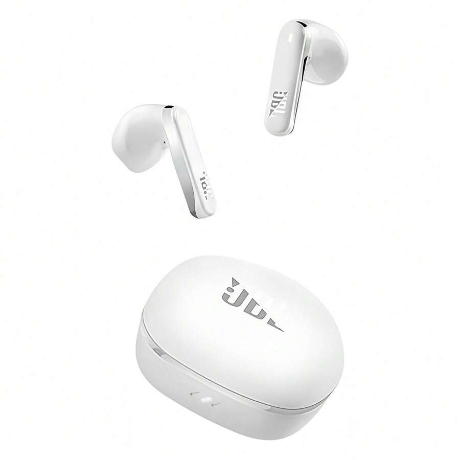 JBL T280TWS X3 Wireless Sports Earbuds, Air Conduction Technology For Long-Lasting Comfort, Dual-Mode Intelligent Noise Cancellation, Suitable For Fitness And Business, White - White - View 1