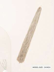 Long Micro 3X Pre-Looped Synthetic ZIZI Braids 24 30 Inch Thin Small Box Braid Crochet Twisted Hair Synthetic Braids Hair Extension For Women Girls Fashion Party Cosplay Hallowmas Christmas New Year - Multicolor - View 47