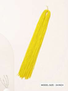 Long Micro 3X Pre-Looped Synthetic ZIZI Braids 24 30 Inch Thin Small Box Braid Crochet Twisted Hair Synthetic Braids Hair Extension For Women Girls Fashion Party Cosplay Hallowmas Christmas New Year - Multicolor - View 59