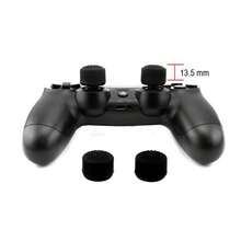 DATA FROG 8 件装游戏手柄拇指摇杆握把帽适用于 Playstation 5 硅胶防滑模拟橡胶握把帽适用于 Playstation 4/Xbo X 系列 X/S 控制器 - 黑色 - 查看 3