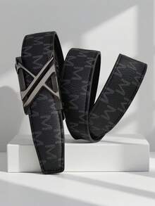 Hochwertige Ledergürtel für Herren, lässiger Business-Gürtel mit Automatikschnalle, geeignet für Sommer, Schule, Geschäft, Geschenk für Freund/Ehemann/Vater, Alltag, Mode, Teenager, Outdoor, Urlaub, Sport, Reise, Boho-Stil, Retro-Herbst, Herbst, Herbst-/Winteraccessoire für Halloween, geeignet für Teenager, Jugendliche, Herren, Lässig, Outdoor, Sport, Urlaub, Abschlussgeschenk, Geburtstag, Alltag