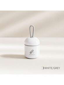 1 个迷你双隔层药盒 - 防潮密封设计，方便旅行或出差时携带个人药物 - 彩色 - 查看 15