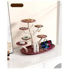 1 件豪华树干珠宝架，珠宝展示架，耳环项链戒指发带桌面收纳架，高端珠宝收纳架 - 彩色 - 查看 4