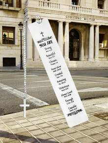 Christian Bible Bookmark, Women's Metal Bookmark With Religious Bible Verse, First Holy Communion Gift For Her, With Church Cross Chain, Easter Gift, Casual, Elegant, Cute, Stainless Steel - Silver - View 5