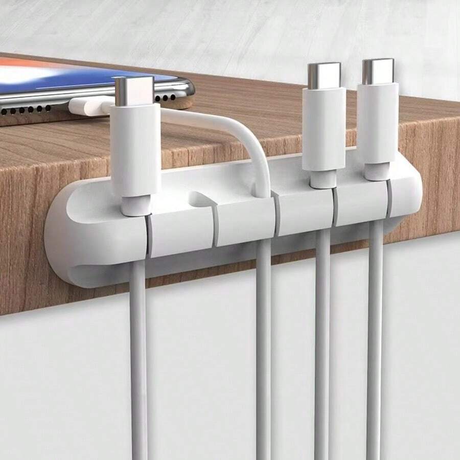 新款线缆夹，适用于耳机、充电线、鼠标等。简约多功能设计，背面自带粘胶，方便线缆管理，可整理 USB 线缆，也可作为办公桌、汽车、家庭和办公室的线缆固定器。 - 彩色 - 查看 1