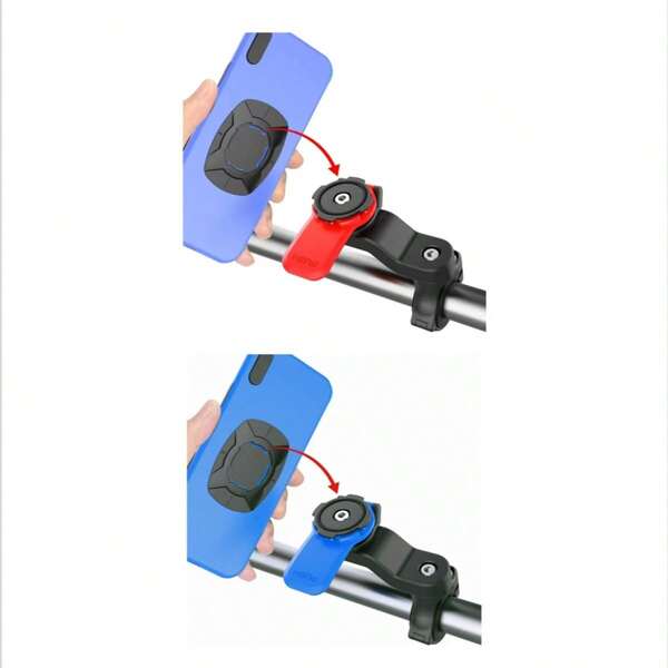 Obrotowy uchwyt na telefon do motocykla, roweru, roweru elektrycznego, nawigacji, 360 stopni, dostawa, użycie, uchwyt
