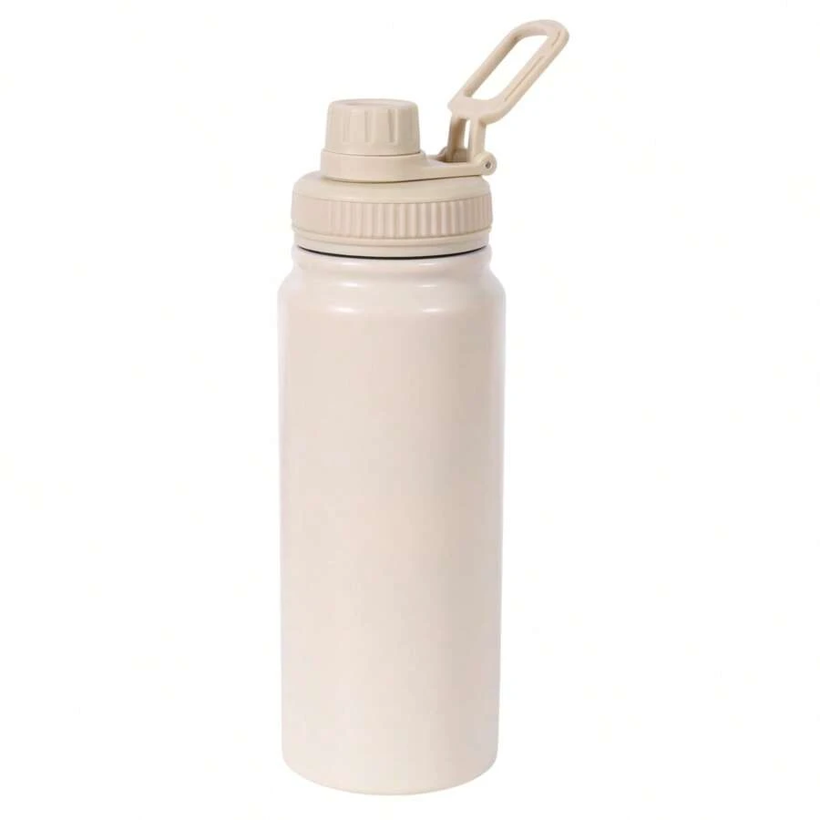 Garrafa Térmica Água Squeeze Inox Academia Quente Frio 600ml