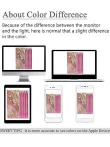 Tóc nối kim tuyến lấp lánh hình tiên nữ, tóc nối kim tuyến lấp lánh chịu nhiệt, thích hợp cho tiệc Giáng sinh, năm mới - Hồng nâu - Xem 3