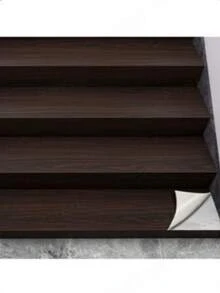 1 rolă de tapet vinil autoadeziv cu model maro de lemn, tapet detașabil autocolant impermeabil pentru bucătărie, baie, dormitor, living, blat, mobilier, decor interior și renovare, tapet, autocolante de perete, decor de cameră, tapet, autocolante de perete, decor dormitor, decor bucătărie