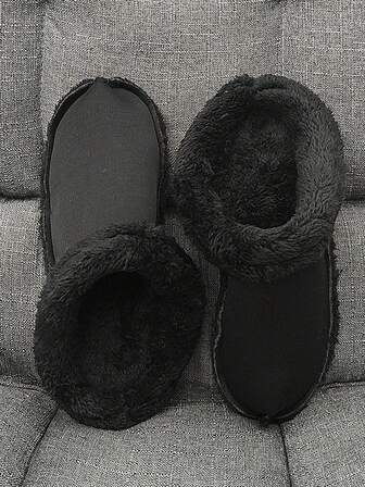 1 Pair Unisex Autumn/Winter White Detachable Fleece Garden Shoes Insoles, Warm & Washable Inserts Suitable For Garden Shoes, Clogs, Mules, Halloween, Christmas Gifts