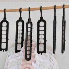 1 件/3 件 9 孔多功能旋转折叠衣架带储物架,装饰性收纳架,适用于连衣裙、裤子、鞋子、T 恤、牛仔裤、冬装、连衣裙 - 彩色 - 查看 17