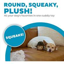 Outward Hound, Hedgehogz Plush Dog Toy, Medium - 毛絨狗刺猬 - 查看 9
