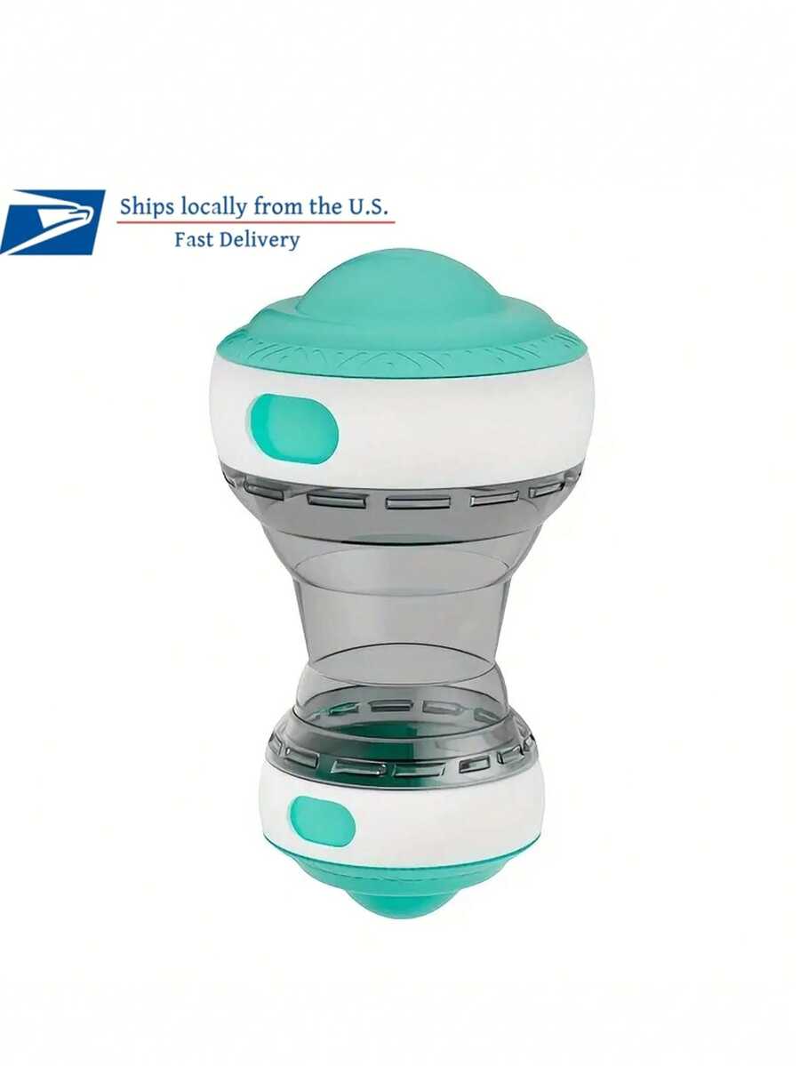 Interactive Dog Treat Dispenser Toy, Large Size Rolling Food Leak Proof Ball, Durable Chew Tooth Healthy Ball, Suitable For All Breeds Slow Feeder Puzzle Pet Toy, Slow Feeding Training Toy, Pet Food Puzzle Toy - màu xanh lá - Xem 1