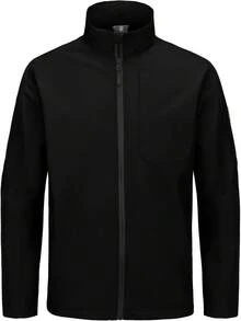 Men's Golf Windbreaker Lightweight Jacket Warm Fleece Lined Water-Resistant Zip Up Winter Coat Jacketshalloween - 灰色 - 查看 7