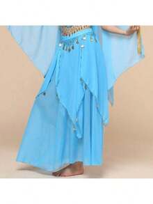 إكسسوارات رقص البطن، سلسلة خصر التنورة، أداء الرقص، أداء الجمباز، 1 قطعة إكسسوار رقص، إكسسوارات الرقص، سلسلة خصر رقص البطن، حزام خصر الرقص، وشاح لف الخصر، وشاح خصر للتمرين، سلسلة خصر معدنية، وشاح ورقصة الورك، زي رقص لجميع المواسم