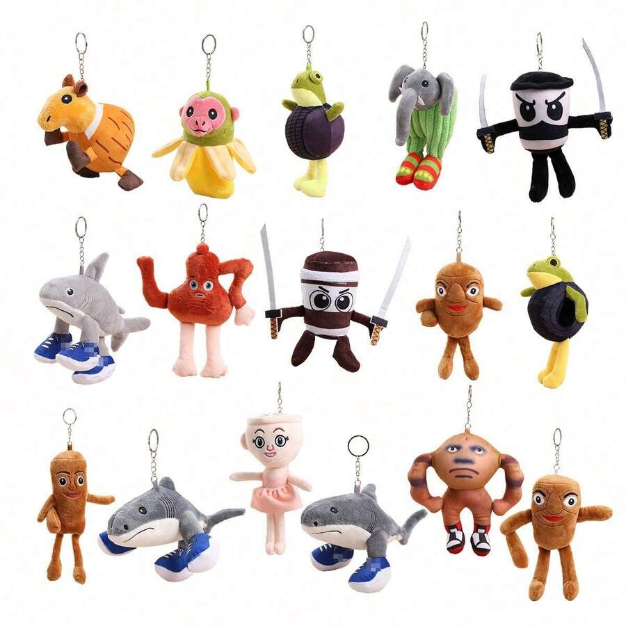 1pc Shanhaijing Quirky Keychain, Mythical Beast Plush Pendant, National Style Backpack Accessory, Student Creative Gift, Couple/Best Friend Funny Trinket, Daily Wear Decorative Accessory Christmas