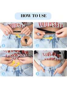 Crop Tuck Adjustable Band, Crop Tuck Tool For Sweater And Shirt, Belly Leaking Crop Tuck Band, The Elastic Band To Change The Style Of Your Tops - A - View 5