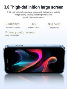 SERVO 15SE Mini smartfon Android 8.1 RAM 2 GB ROM 16 GB Dual SIM Dual Standby 3,0-calowy wyświetlacz 3G WCDMA Uroczy mały telefon