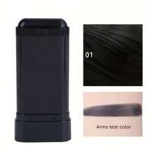 1pc Waterproof & Sweat-Resistant Temporary Hair Dye Stick With Comb, 20g Quick Cover Gray Hair For Hair And Beard, Twist Design For Easy Cleaning, Portable Pocket Size For Travel - Multicolor - View 12