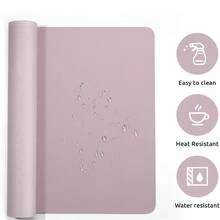 1 miếng lót chuột văn phòng, miếng lót chuột PU nhỏ chống trượt cho máy tính để bàn chơi game, miếng lót chuột giả da chống thấm nước, chống trầy xước, thích hợp cho máy tính xách tay để bàn, đồ dùng học tập, miếng lót chuột chơi game trở lại trường, phụ kiện bàn làm việc, phụ kiện bàn làm việc văn phòng miếng lót chuột miếng lót chuột cho bàn làm việc - Nhiều màu - Xem 24