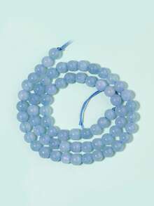 1 hebra de cuentas de piedras naturales Auratus, jade birmano, cristal de sandía, cuentas sueltas de piedras preciosas de curación de energía para hacer joyas, pulseras y collares DIY