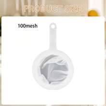 1 strecurătoare ultra-fine pentru lapte de soia, strecurătoare pentru suc, pungă de filtrare alimentară, strecurătoare, strecurătoare de bucătărie, strecurătoare ultra-fine din nailon, convenabilă pentru agățat în bucătărie, accesorii de bucătărie, un cadou indispensabil pentru ustensile de bucătărie pentru bucătarii de acasă, depozitare care economisește spațiu pentru organizatorii de bucătărie, idee de cadouri de Crăciun pentru bucătărie