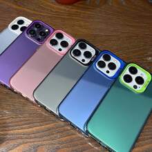 Funda de teléfono para motocicleta, color plateado mate, para 17,15, 14, 16, 13, 12, 11 Pro Max Plus, Y-YamahaES-A de carreras a prueba de golpes, dura - Negro1 - Ver 4