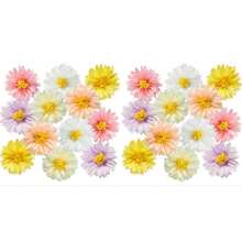 6pcs/12pcs/18pcs/24pcsDaisy Paper Flower Balls Are Used For Artificial Flower Decoration At Weddings And Parties. They Are Suitable For Indoor/Outdoor Events, Bridal Gift Parties, Birthdays, Event Decorations, Wedding Decorations, Single Girls, And Baby Gift Party Decorations. They Are Also Festive Atmosphere Boosters - Multicolor - View 11