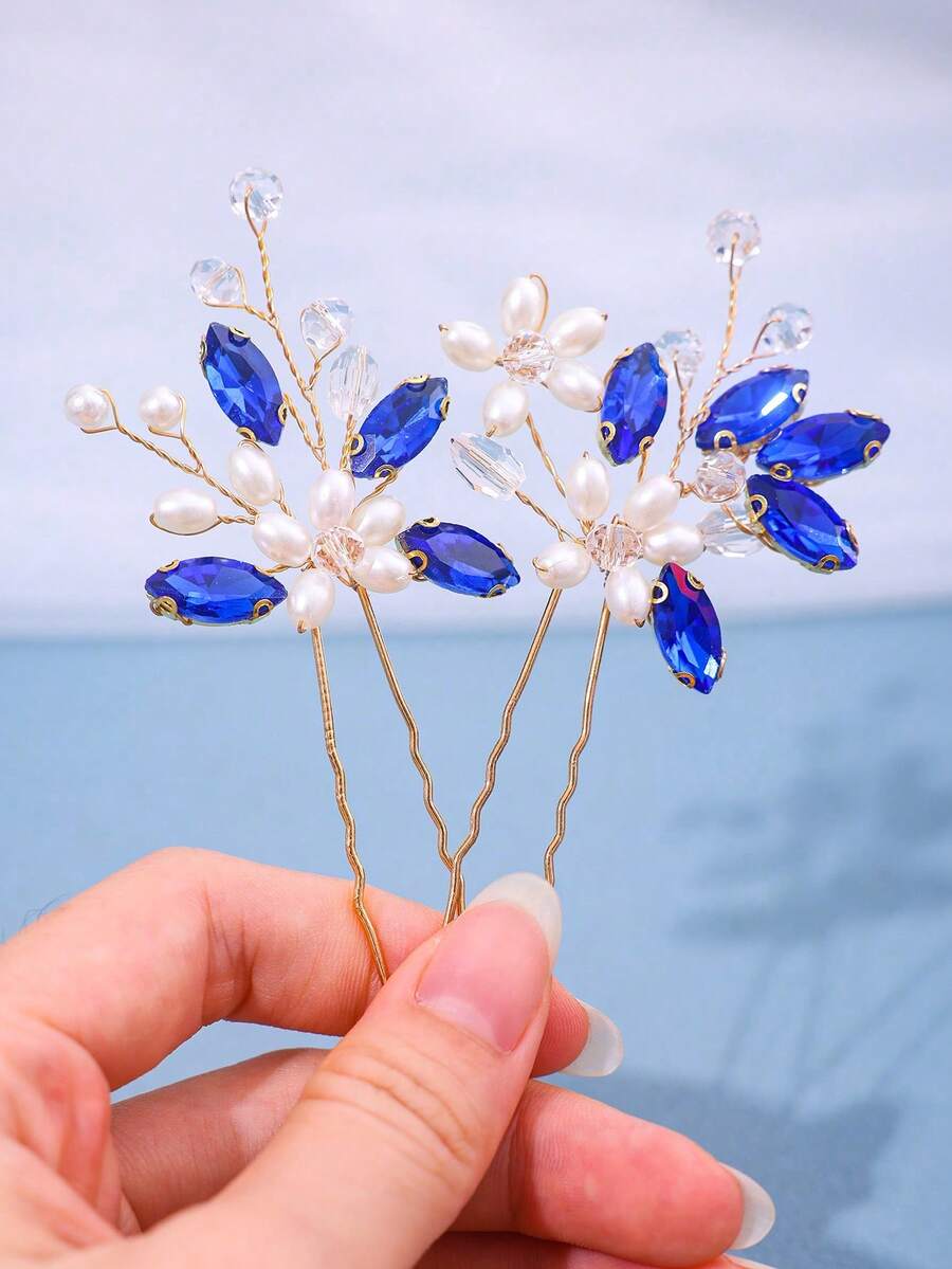 2 buc cleme de păr elegante cu perle pentru femei, accesorii de păr cu cristale pentru rochie violet romantică, decorațiuni de păr pentru mireasă fuchsia pasională