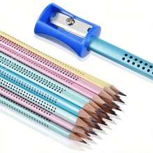 2 Boxes Of 24 Pencils, Built-In Pencil Sharpener Set, HB Pencil Multi-Color Mixed With Eraser, Student Writing Practice, Suitable For Home Use, Office, School, Class Writing And Painting Tools,Halloween