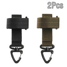 1/2/3 Stück Outdoor Camping Taktischer Gürtel Taktisches Ausrüstungsclip Nylon Schlüsselring Halter Outdoor Wandern Haken Schnalle Militärische Utility Aufhänger Kompatibel