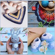 EDCUEBE7 1 件 5 股牛奶纱，钩针编织线，适用于 DIY 编织包、围巾、帽子、毛衣、玩偶，50 克/件（随机包装）