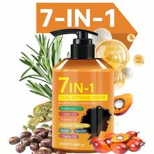 280ML 7-In-1 Curl Perfection Cream: Frizz Control + Bouncy Volume + All-Day Hold | Hydrating Formula For Waves & Curls | Unisex Styling Essential! - Multicolor - View 4