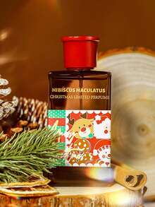 Christmas Lady Light Fragrance, Gingerbread Pattern Christmas Air Freshener, Persistent Floral Fragrance, Air Fragrance Spray - Ideal Christmas Gift, New Year's Day Gift, Thanksgiving Gift, Lady Air Freshener, Persistent Air Freshener, Christmas Fragrance