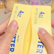 Butter Stick Toy, Slow Rebound Salted Butter Bar, Hand Relax Toy, Creamy Scent,  And Harmless - Perfect For Play And Sensory Fun