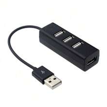 4 Port USB HUB Extender USB 2.0 Hub Adapter Multi 4 In1 Hub USB On Off Portable Splitter Adapter For Computer Laptop Phone Flash Disk, Mouse, Card Readers, Keyboards, Gaming Devices, Mp3 Players, HDD, Etc.PC, Pro, Mini, IMac, Surface Pro Cellphone OTG Adapter, Printer, Camera, USB Fan Or Any Other USB Peripherals. And More
