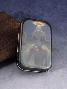 1 Piece Of SMT Tinplate Storage Box, Tobacco Box, Multifunctional Desktop Storage Box