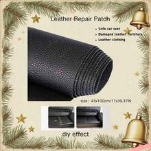 Leather Repair Patch, Self Adhesive Leather Repair, Large Vinyl Patch Tape For Couches, For Sofa Car Seats, Damaged Leather Furniture - Multicolor - View 15