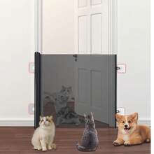 Retractable Pet Fence, Anti-Cat Escape Barrier, Pet Gate, Cat Door, Entry Barrier - Multicolor - View 1